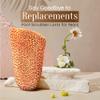 Facn Pumice Stone for Feet Callus Remover - Terra-Cotta Foot Scrubber with 2 Sides, 100% Pure Natural Foot Pumice Stone, Pedicure Pumice Stone Scrubber, Foot Exfoliator, Removes Calluses & Dead Skin view 2