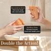 Facn Pumice Stone for Feet Callus Remover - Terra-Cotta Foot Scrubber with 2 Sides, 100% Pure Natural Foot Pumice Stone, Pedicure Pumice Stone Scrubber, Foot Exfoliator, Removes Calluses & Dead Skin view 3