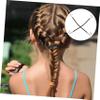 HAPINARY 24pcs Elastic Double Hook Hair Bands for Women Rubber Ponytail Holders for Thick Curly Hair Black Accessories for Easy Styling view 3