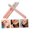 FOMIYES 3pcs Lip Brush Applicators Round Tip Lip Brush for Makeup Travel-friendly for Women and Girls view 3