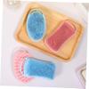 Ipetboom 4pcs Silicone Cleaning Brush Massage Body Shampoo Scrubber for Hair Scalp view 2