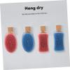 Ipetboom 4pcs Silicone Cleaning Brush Massage Body Shampoo Scrubber for Hair Scalp view 4