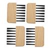Baluue 4pcs Comb Hair Tool Hair Brush Cleaner for Easy Removal of Embedded Lightweight Portable Cleaning Brush Essential for Home Travel view 1