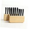 Baluue 4pcs Comb Hair Tool Hair Brush Cleaner for Easy Removal of Embedded Lightweight Portable Cleaning Brush Essential for Home Travel view 2