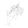 GALPADA Acrylic Lash Display Rack Hanger Shape 15x6x11cm for False Lashes view 1