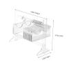 GALPADA Acrylic Lash Display Rack Hanger Shape 15x6x11cm for False Lashes view 2