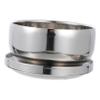 NOLITOY Sturdy Shaving Soap Bowl with Lid Durable Stainless Steel Container for Men and Rustproof Shaving Tool for Home and Salon Use Capacity Design for Efficient Foam Generation view 1