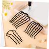 Baluue 8pcs Vintage Hair Comb Ponytail Holder for Women Metal Hair Combs for Curly Clips Bun Holder view 4