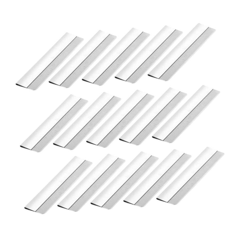 NOLITOY 100pcs Eyebrow Razor Renovation Tools Single Edge Stainless Steel Eyebrow Shaver Trimming Tools