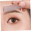 NOLITOY 100pcs Eyebrow Razor Renovation Tools Single Edge Stainless Steel Eyebrow Shaver Trimming Tools view 4
