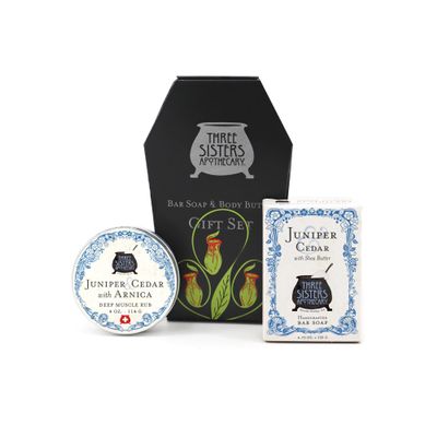 Bathe In Peace Bath & Body Gift Set (Juniper & Cedar)