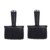 Baluue 2pcs Barber Brush Neck Duster Bristle Brush Gentle Cleaning Hair Styling Barber view 1