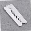 TOVINANNA Men's Folding Beard Comb Anti-static Stainless Steel Mustache Tool for Home and Salon Lightweight Portable Smooth Teeth for Easy Grooming and Shaping view 2