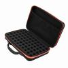Essential Oils Carrying Case, Hard Shell Exterior for 5ml/15ml Bottles, Shockproof EVA Material, Universal Design Fits 60 Bottles, Protective, Travel Friendly with Carryin (Red) view 2