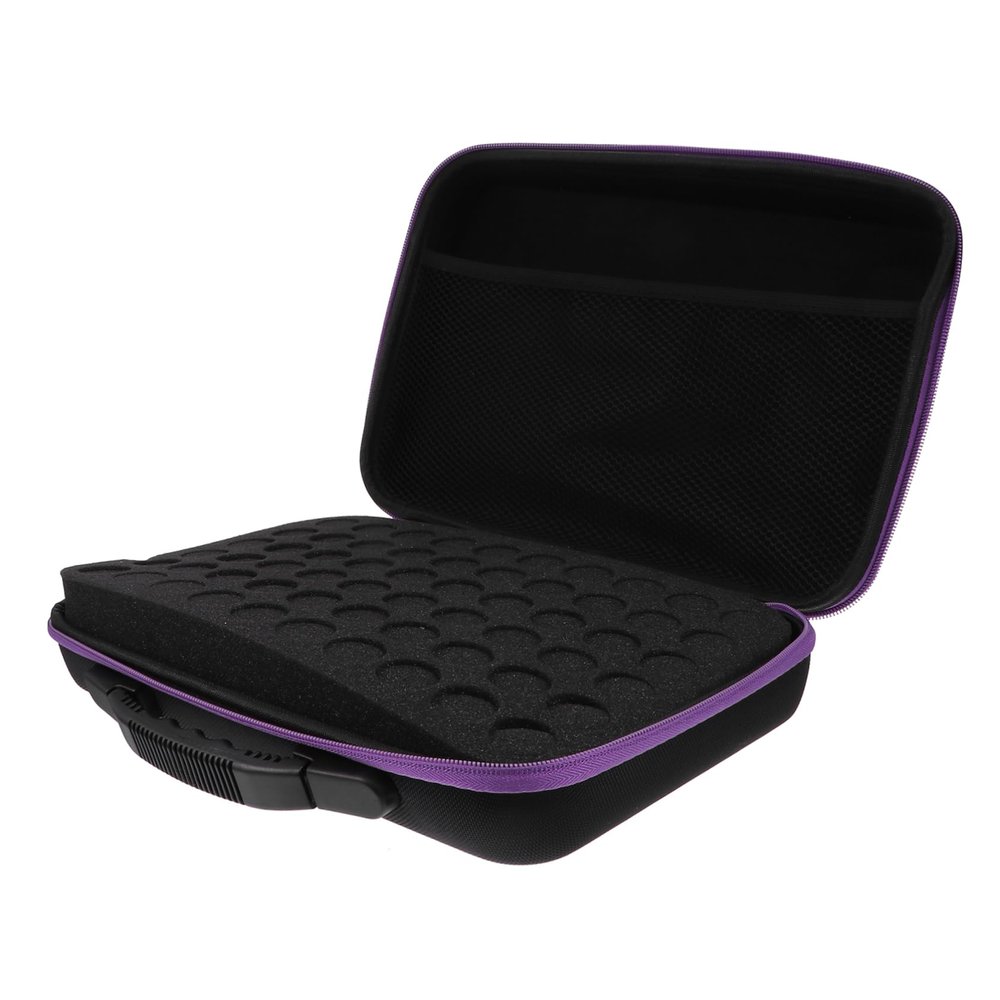 Baluue Portable Storage Pouch Bottle Organizer Case for Travel Safeguards Oils Compact Design for for Enthusiasts