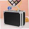 FOMIYES Aluminum Tool Cases Makeup Box Organizer Storage Case Portable Makeup Organizer Box for Travel view 2