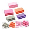 NOLITOY 50pcs Manicure Tools Nail File and Buffer Block Sponge Nail Files Emery Boards for view 4