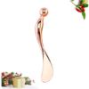 Didiseaon Eye Massage Tool Zinc Spoon for Face Sculpting Skincare Beauty Tool for Dark Removal view 2
