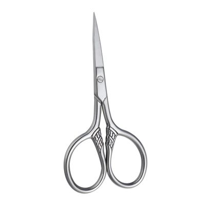 NOLITOY Stainless Steel Beard Scissors Trimmer for Men Hair Scissors Professional for Facial Hair Trimming