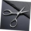 NOLITOY Stainless Steel Beard Scissors Trimmer for Men Hair Scissors Professional for Facial Hair Trimming view 3