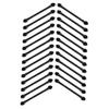 NOLITOY 25pcs Double-ended Eyeshadow Sticks Dual-sided Makeup Tool for Easy Application and Blending Suitable for Eyes Nose and Lips Portable Beauty Essential for All Makeup Lovers view 1