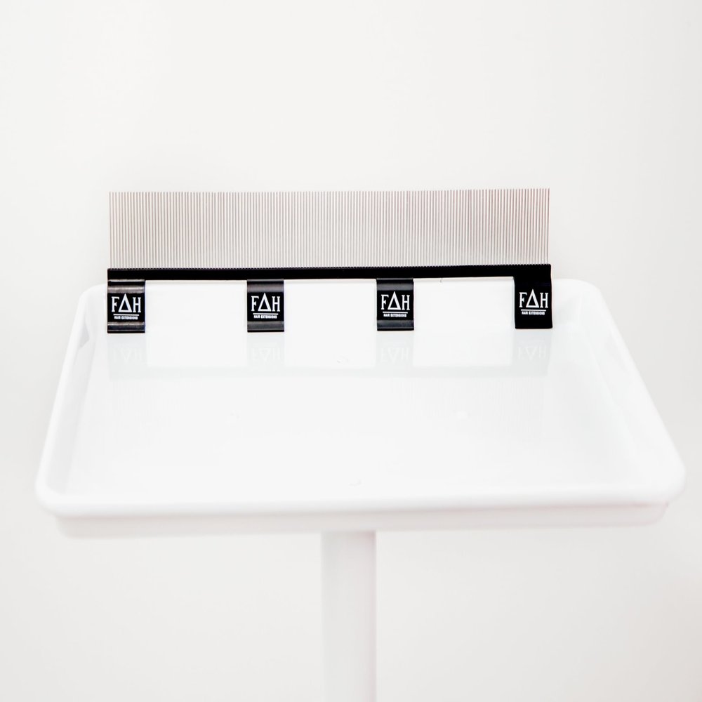 FAH Hair Extensions Holder Salon Trolley Clip for Organizing, Drying & Styling Clip-On Trolley for Hair Extention Install