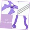 HAPINARY 3pcs Manual Facial Hair Remover Epilator Portable Spring Facial Hair Shaver for Women Non-skid Handle Travel-friendly Beauty Tool view 4