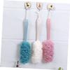MERRYHAPY Shower Scrubber for Body Mesh Bath Brush Long Handle Bath Brush Exfoliating Back Scrubber Delicate Grid Design view 4