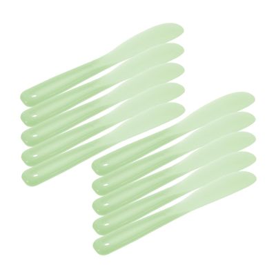 NOLITOY 20pcs Silicone Makeup Mixing Spatula Tool Long Stirring Tool for Face Mask Cosmetics for Diy Makeup