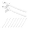 FOMIYES 30pcs Portable Eyebrow Razor for Women Facial Hair Remover Shaver Eyebrow Trimmer Compact Design Travel-friendly view 3
