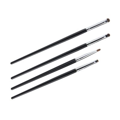 FOMIYES 4pcs Eyeliner Brush Women Precision Eye Makeup Applicators Comfortable Grip for Personal for Creating Beautiful Eye Looks