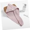 Baluue 1pc Ultra Absorbent Waffle Hair Towel Fast Drying Dry Hair Cap for Home Hotel and Travel for Bathing and Gym Use view 4