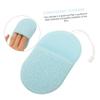 FRCOLOR 3pcs Facial Sponges Exfoliating Face Scrubbers for Makeup Removal Soft Seaweed Sponges for Women and Pink view 4