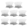 Didiseaon 8pcs Long Handle Kitchen Brush Heads Replacement Set for Easy Cleaning and Detachable Design for Dishwashing and Household Use Gray view 1