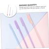 Didiseaon Silicone Makeup Lotion Spatula Set 3-piece Beauty Spatula for Cosmetics Random Color view 3