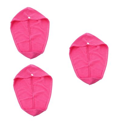 Baluue 3pcs Hair Drying Towel Hair Drying Practical Towel Wrap Absorbent for Women