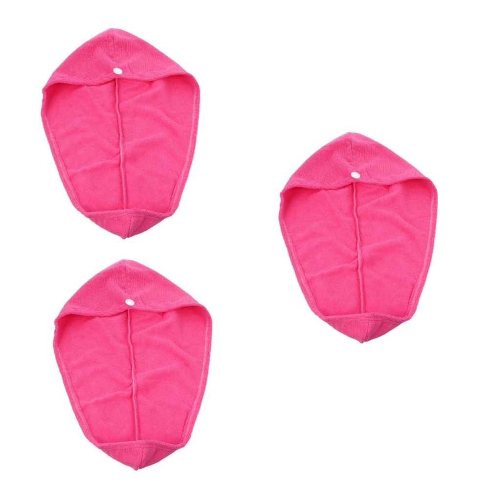 Baluue 3pcs Hair Drying Towel Hair Drying Practical Towel Wrap Absorbent for Women