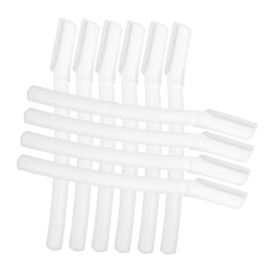 FOMIYES 10pcs Eyebrow Razor Set Portable Facial Hair Shaving Tool for Women Precision Eyebrow Trimmer for Grooming and Detailing Durable Design with Non-slip Grip