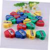 FIXOSHEE 60pcs Heart Shape Makeup Pencil Sharpener Compact Eyeliner Eyebrow Tool Design for Easy Use Anywhere for Beauty Enthusiasts view 3