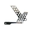 1PC Chrome Plated 1018 Low Carbon Steel Iron Tattoo Machine Frame with Brass Binding Post US 8-32 Thread Fit 1.25INCH Coil FIEP-10 view 2