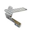 1PC Chrome Plated 1018 Low Carbon Steel Iron Tattoo Machine Frame with Brass Binding Post US 8-32 Thread Fit 1.25INCH Coil FIEP-10 view 3