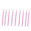 Didiseaon 100pcs Disposable Micro Applicator Eyelash Extension Cotton Swabs Pink Eyelash Applicator Brush for Clean and Sanitary Makeup Application for Salon and Home Use view 1