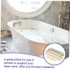 FOMIYES Bathtub Pillow Fatigue Relief Head Rest Pillow Suction Cup for Tub Spa Quality for Neck Back Support view 4