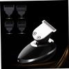Didiseaon 1pc Electric Beard Shaver Head Combs Metal Beard Clipper Replacement Accessory for Three-Head Electric Razors Easy to Clean for Home and Professional Use view 4