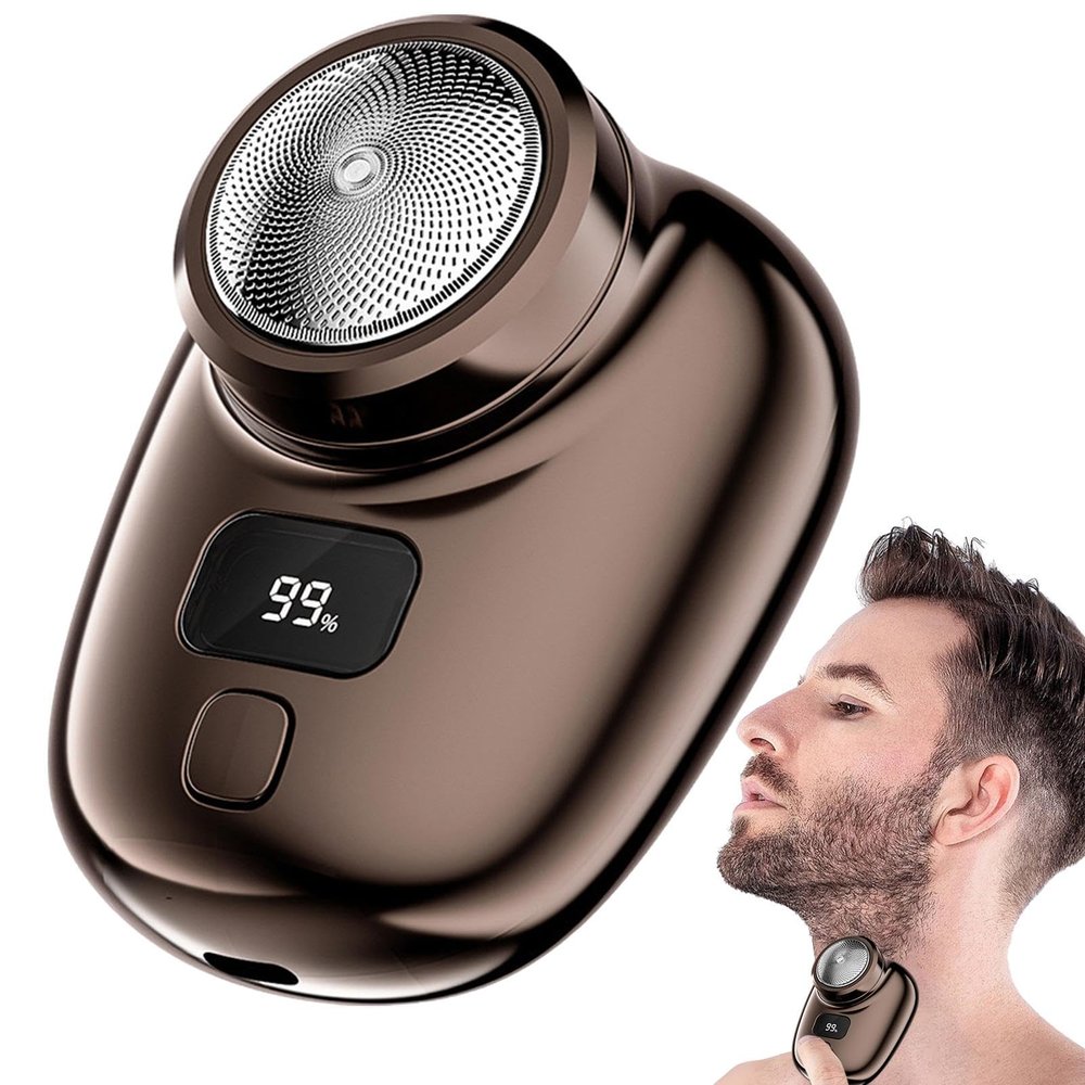 Travel Electric Shaver | Cordless Electric Shaver | Portable Shaver | Perfect for Men and Women, Lightweight with Waterproof Features for Effortless Shaving Anytime, Anywhere