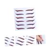 Didiseaon 12pairs Double Eyelid Stickers Invisible Eyeliner Strips for Women Easy Eye Makeup Tools view 4