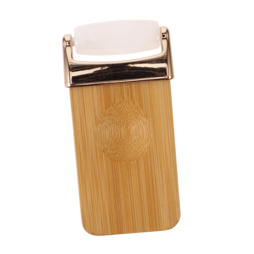 Didiseaon Jade Roller Facial Massage Tool Natural and Jade for Skin Care Portable Facial Roller for Relaxation and Improved Travel-friendly Design