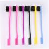 Didiseaon Double-sided Eyebrow Grooming Tool Dual Purpose Brush and Comb for Women and Girls Smooth Edges Comfortable Skin Touch Random Color view 3