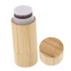 Didiseaon Portable Foundation Brush Roller Lightweight Makeup Brush for Women Dual-sided Volcano Stone Soft Bristles for Liquid Powder Foundation for Travel and Daily Use view 1