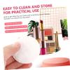 Didiseaon 200pcs Makeup Pads Soft Facial Cleaning Disks for Deep Cleansing and for Eye Makeup and Cosmetics Removal view 2